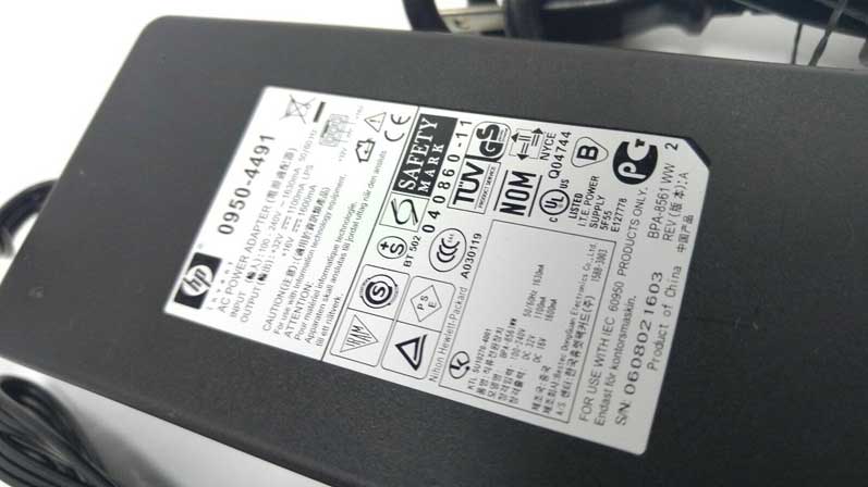 HP Officejet 6210 AC ADAPTER - 0950-4491 - Click Image to Close