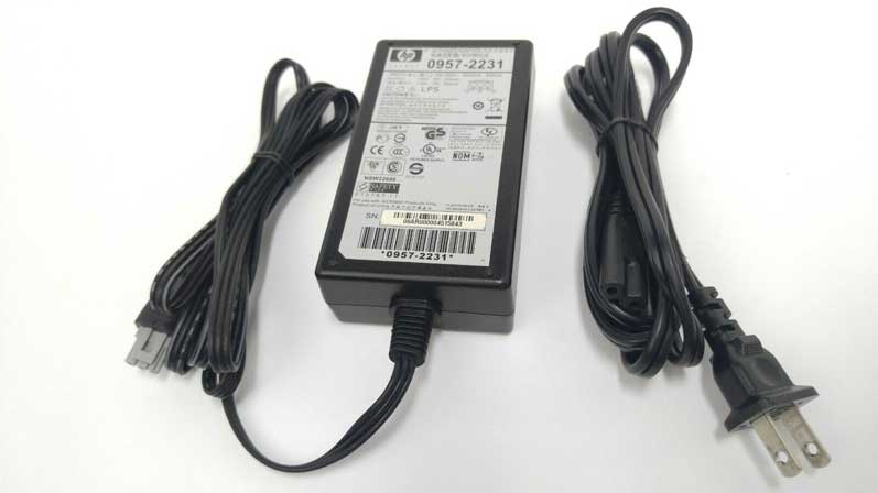 Hp AC Adapter Power Supply 0957-2231 +32V 375mA +16V 500mA - Click Image to Close