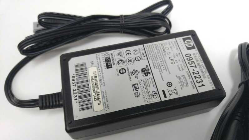 Hp AC Adapter Power Supply 0957-2231 +32V 375mA +16V 500mA - Click Image to Close