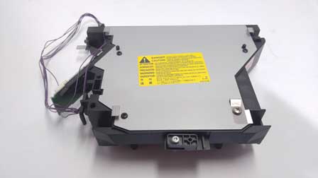 hp laserjet 4250tn laser scanner assembly - RM1-1111 - Click Image to Close