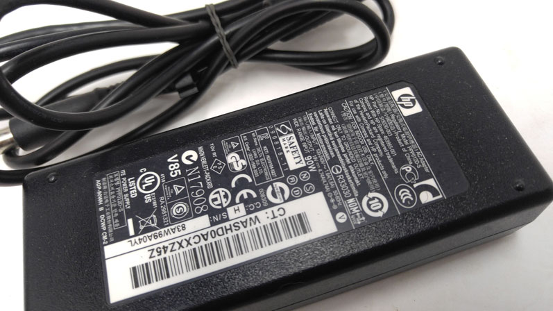 Hp 90w AC Adapter - PPP012D-S 519330-003 - Click Image to Close