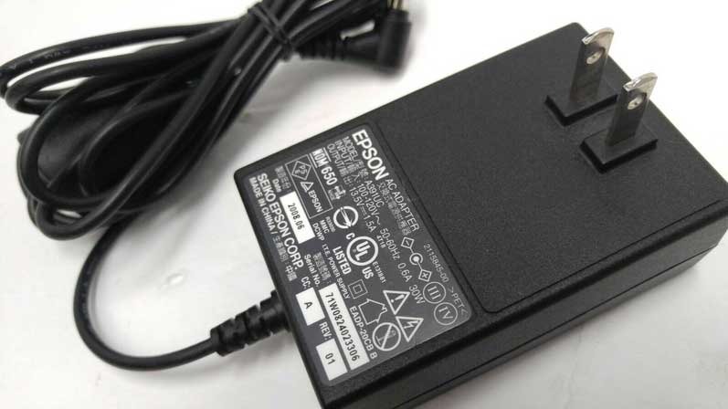 Epson 30w AC Adapter - A391UC - Click Image to Close