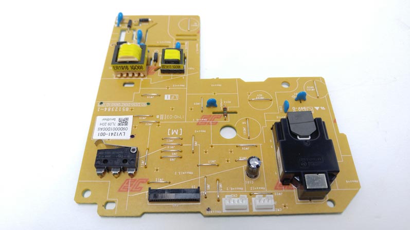 Brother DCP-L2540DW high voltage power supply board - LV1241-001 - Click Image to Close