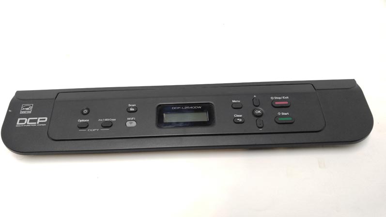 Brother DCP-L2540DW control panel - LEM107001 - Click Image to Close