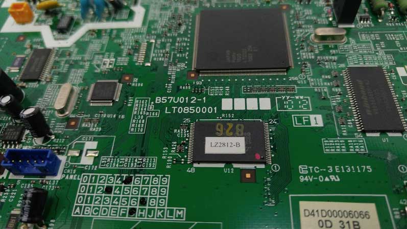 Brother MFC-255CW logic board - B57U012-1 LT0850001 - Click Image to Close