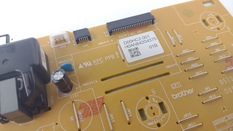 Brother DCP-L2550DW HV Power supply - B5125501-3 D00HC2-001