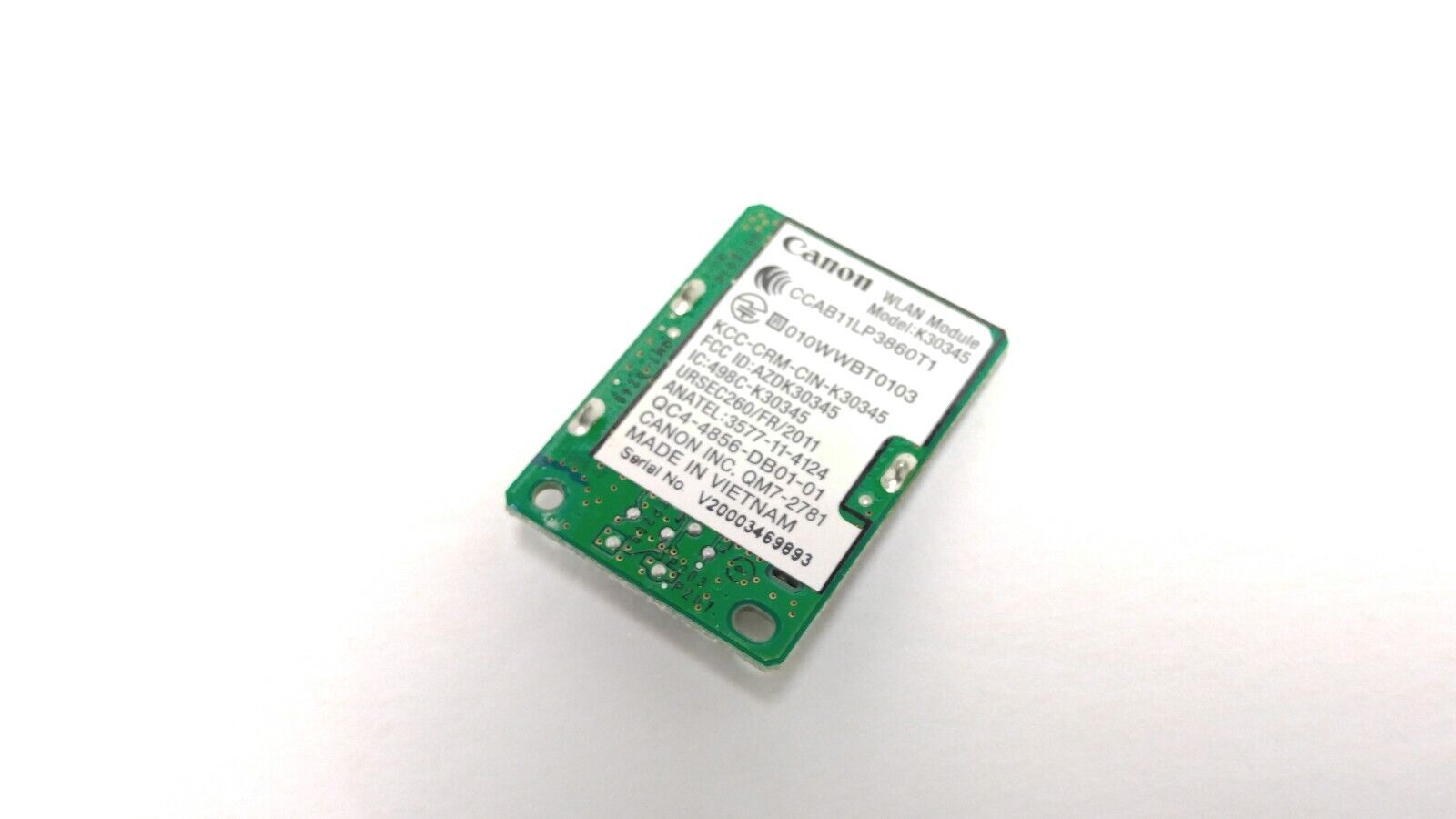 Canon MX452 Wifi module board - K30345 - Click Image to Close