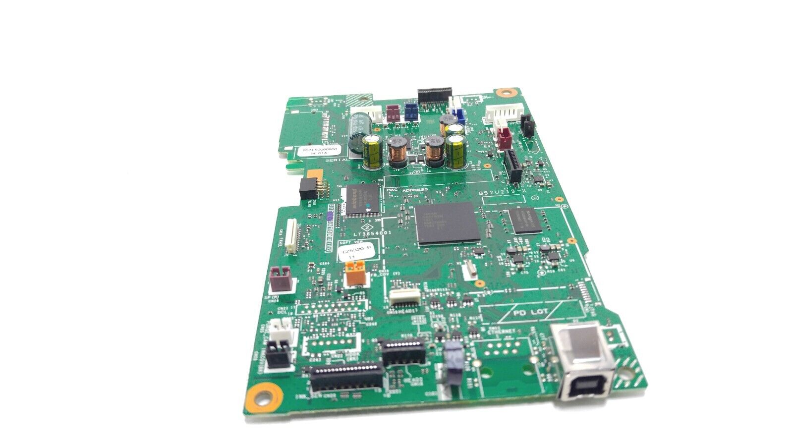 Brother MFC-J480DW main logic board - LT3654001 B57U219-2 - Click Image to Close