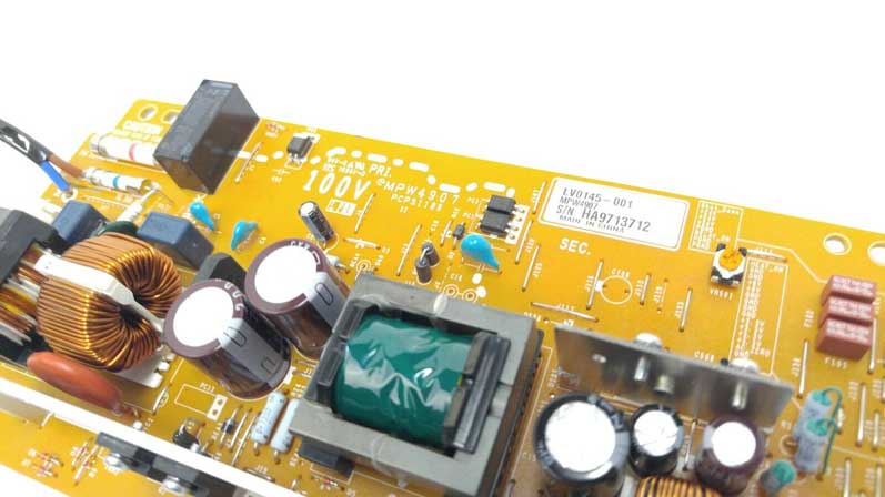 Brother HL-3070CW power supply board MPW4907 LV0145-001 PCPS1189 - Click Image to Close