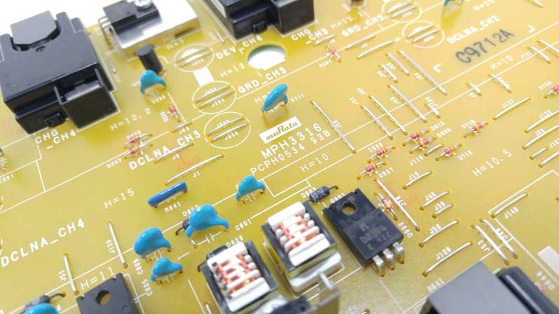 Brother HL-3070CW HV power supply board MPH3316 DCLNA_CH2 - Click Image to Close