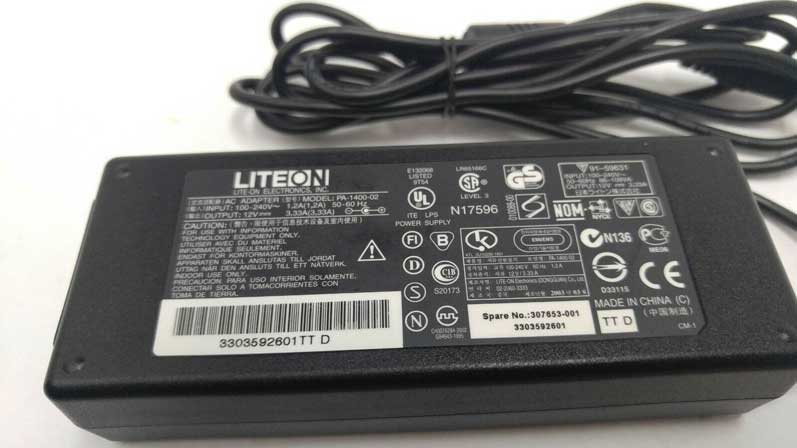 LiteON 12V AC Adapter - PA-1400-02 - Click Image to Close