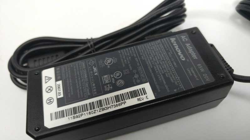 Lenovo 65w laptop AC Adapter - PA-1650-17I - Click Image to Close