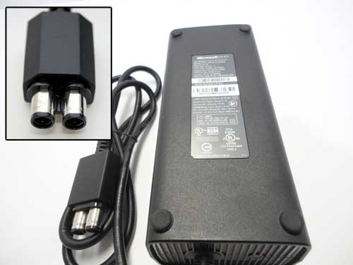 AC Adapter for Xbox 360 Slim, Power Supply with Cord Replacement