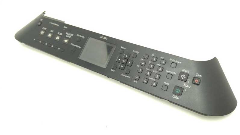 Canon Pixma MX860 Control panel assembly - QM3-5149 - Click Image to Close