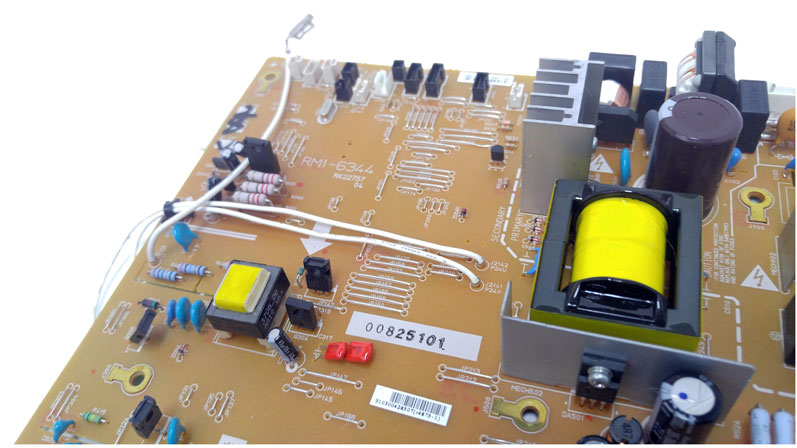 hp laserjet P2055dn power supply board - RM1-6344 - Click Image to Close