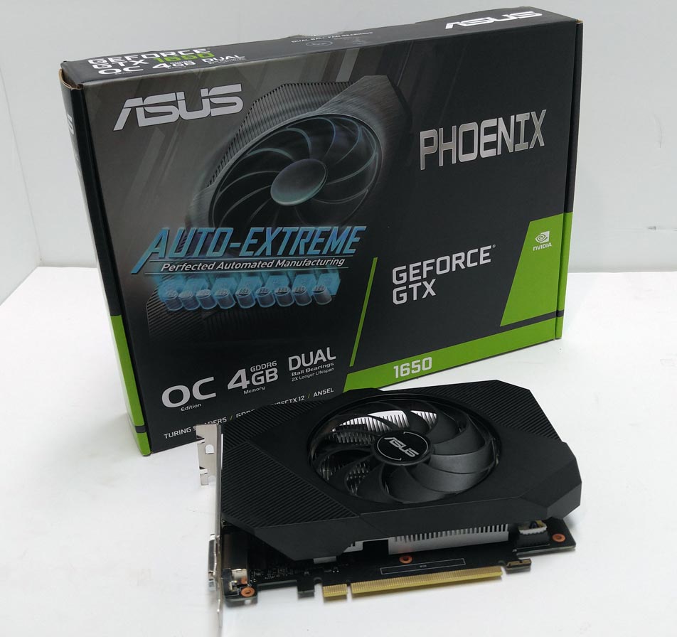 Asus GeForce GTX 1650 4GB Video card PCI-E - Limited stock