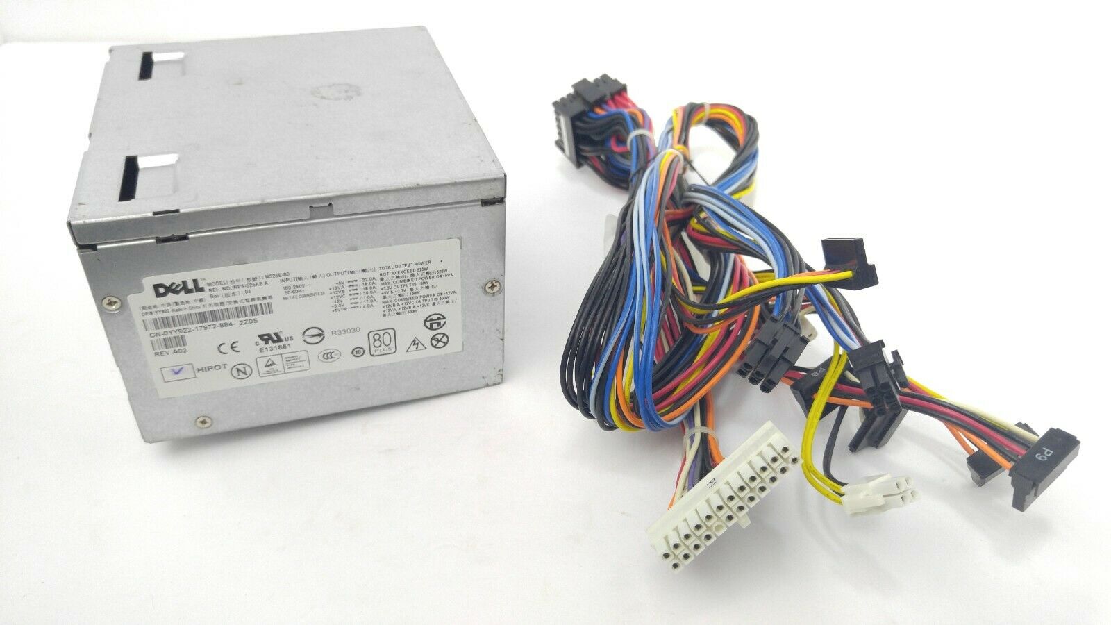 Dell N525E-00 Power Supply for Precision 380 390 T3400 - Click Image to Close