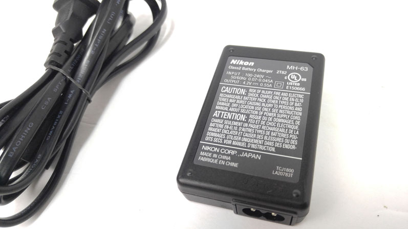 Nikon EN-EL10 Battery charger for Coolpix S570 - MH-63 - Click Image to Close