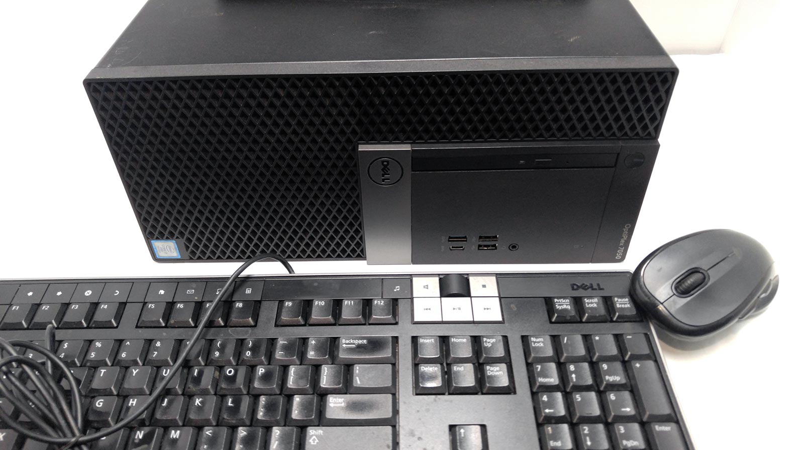 Dell OptiPlex 7050 MT 7700 8GB RAM 512GB & Dell 24"LCD COMPLETE
