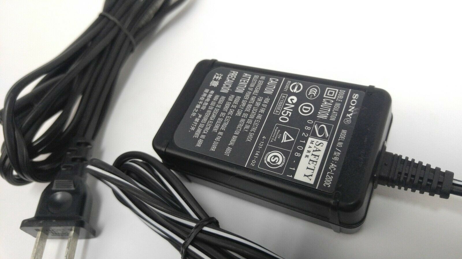 AC-L200C Sony AC Adapter for Handycam DSC-HX100V - Click Image to Close